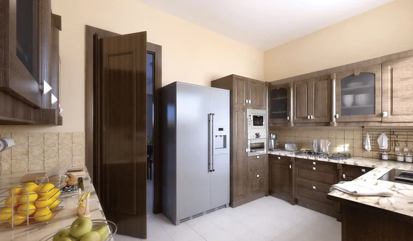 Kitchen interior, representative image